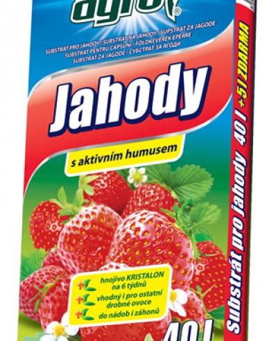 AGRO Jahodový substrát 40l + 5l zdarma