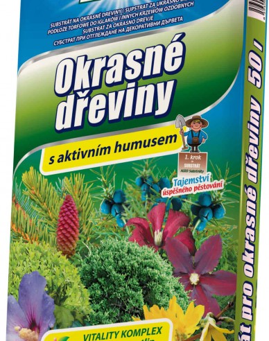 AGRO Substrát pro okrasné dřeviny 50l