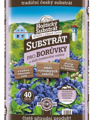 Hoštický Substrát pro borůvky, kyselomilný 40l