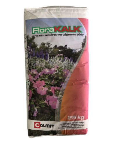 Flora Kalk jemně mletý vápenec 25 kg