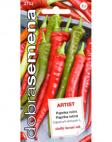 Dobrá semena Sladká paprika Aartist beraní roh