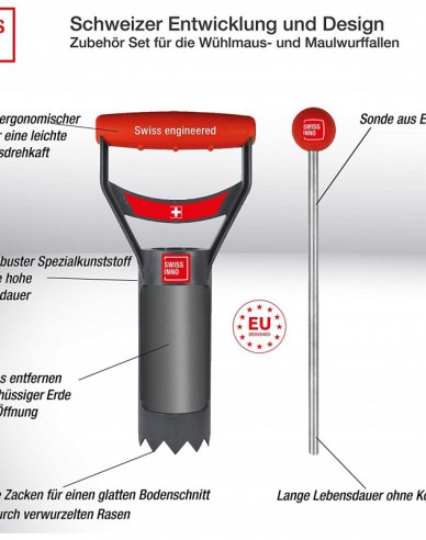 Příslušenství Swiss Inno pro past na hraboše