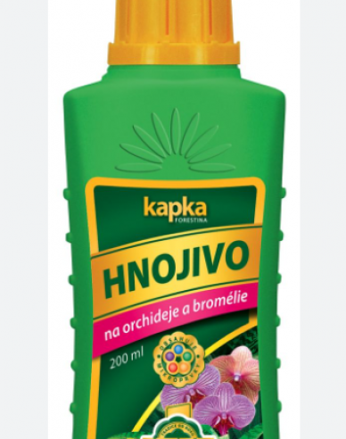 Kapka Hnojivo pro orchideje a bromélie 0,2l