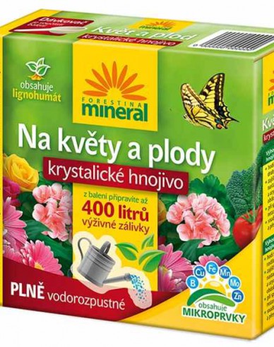 Forestina Krystalické hnojivo pro ovoce a květiny 400g