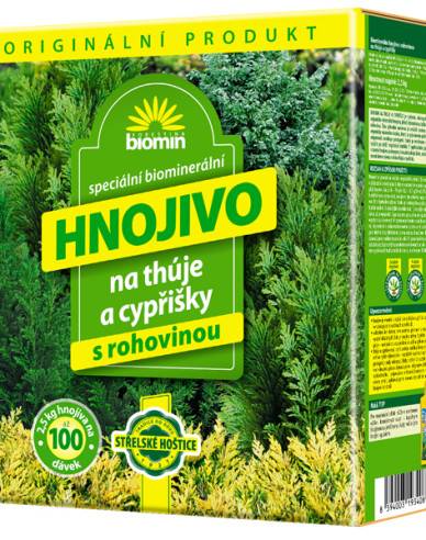 Forestina Organic - minerální hnojivo pro tety a cypřiše 1kg