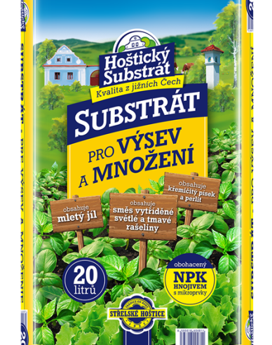 Substrát pro výsev a množení 20l