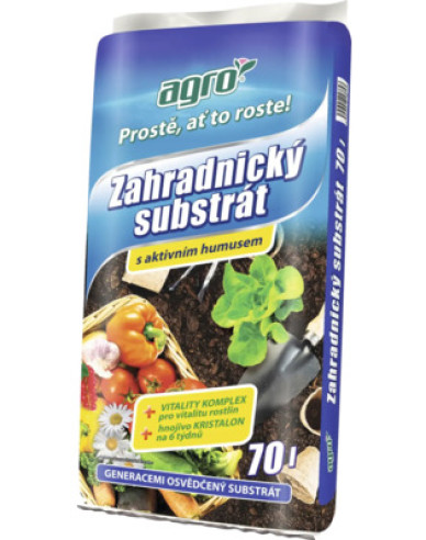 Agro Zahradnický substrát 70l