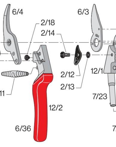 FELCO 12 Zahradnické nůžky