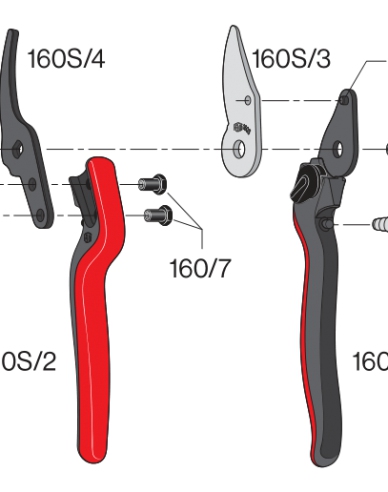 FELCO 160S zahradnické nůžky