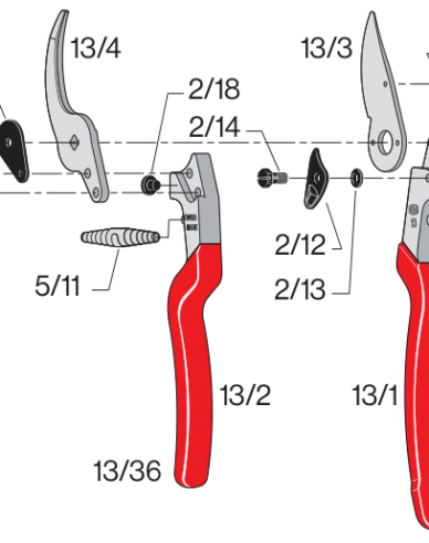 FELCO 13 Zahradnické nůžky