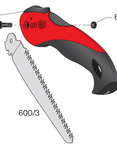 FELCO 600 Sklopná pilka