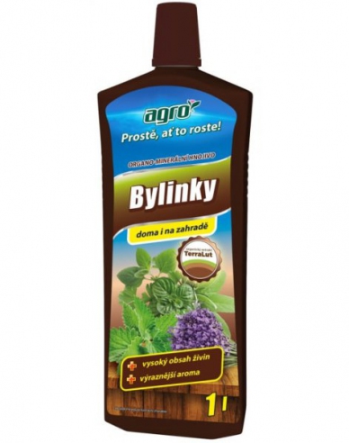 Agro organicko-minerální hnojivo na bylinky 1l