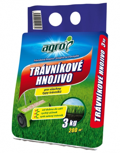 Agro Trávníkové hnojivo 3 kg