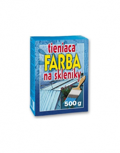 Stínicí barva pro skleníky 500g