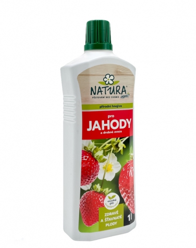 Natura Tekuté hnojivo na jahody a drobné ovoce 1l