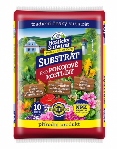 Hoštický Substrát pro pokojové rostliny 10l