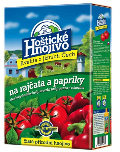 Hnojivo Hoštické pro rajčata, papriky 1kg